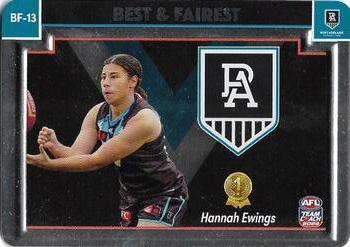 2023 AFLW TeamCoach - Best & Fairest Silver #BF13 Hannah Ewings Front